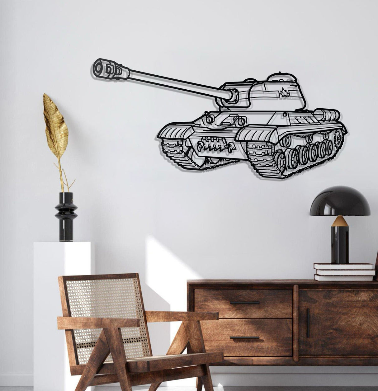IS-2 Metal Tank Wall Art - NCP0635