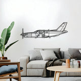 TBM 960 Metal Aircraft Wall Art - NCP0199