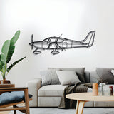 SR22 Metal Aircraft Wall Art - NCP0132