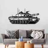 Challenger II Metal Tank Wall Art - NCP0642