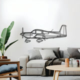 AG-5B Tiger Metal Aircraft Wall Art - NCP0023