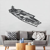 USS Nimitz (CVN-68) Metal Aircraft Carrier Wall Art - NCP0675