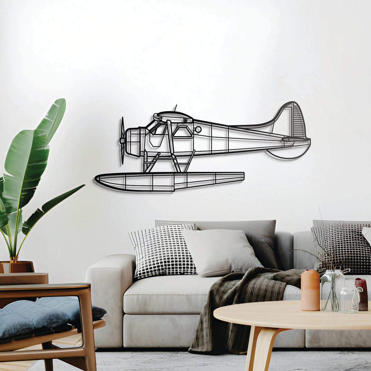 De Havilland Beaver Metal Aircraft Wall Art - NCP0059