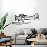 De Havilland Beaver Metal Aircraft Wall Art - NCP0059