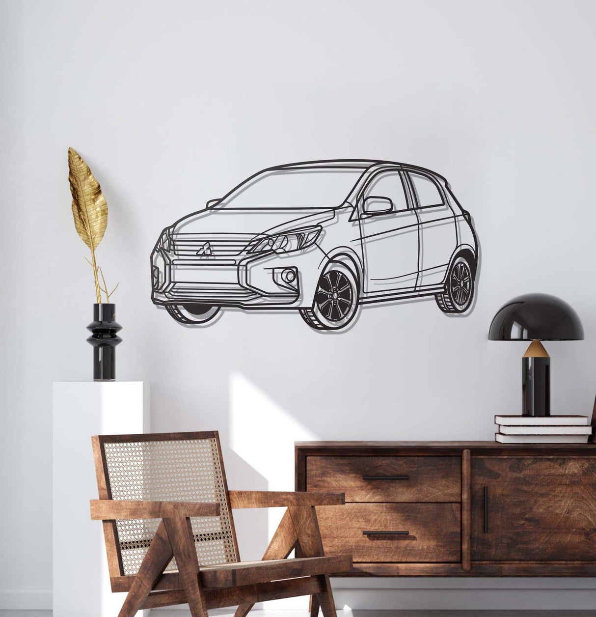 2020 Mirage Perspective Metal Car Wall Art - NC1221