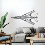 B-1B Lancer Top Metal Aircraft Wall Art - NCP0464