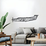 PC-12 Metal Aircraft Wall Art - NCP0117