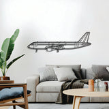 A320 CFM56 Metal Aircraft Wall Art - NCP0161