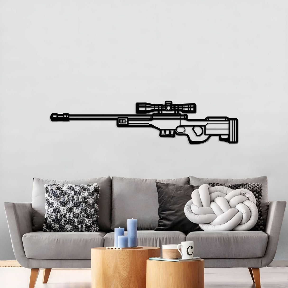 AWP Metal Weapon Wall Art - NCP0678