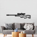 AWP Metal Weapon Wall Art - NCP0678