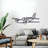 Baron 58 Metal Aircraft Wall Art - NCP0034