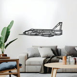 Lightning F6 Metal Aircraft Wall Art - NCP0579