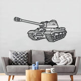 IS-2 Metal Tank Wall Art - NCP0635
