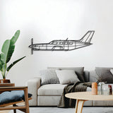 PA-46 Malibu Metal Aircraft Wall Art - NCP0190