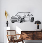 Cooper Perspective Metal Car Wall Art - NC1130