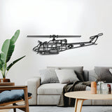 UH-1N Huey Metal Aircraft Wall Art - NCP0605