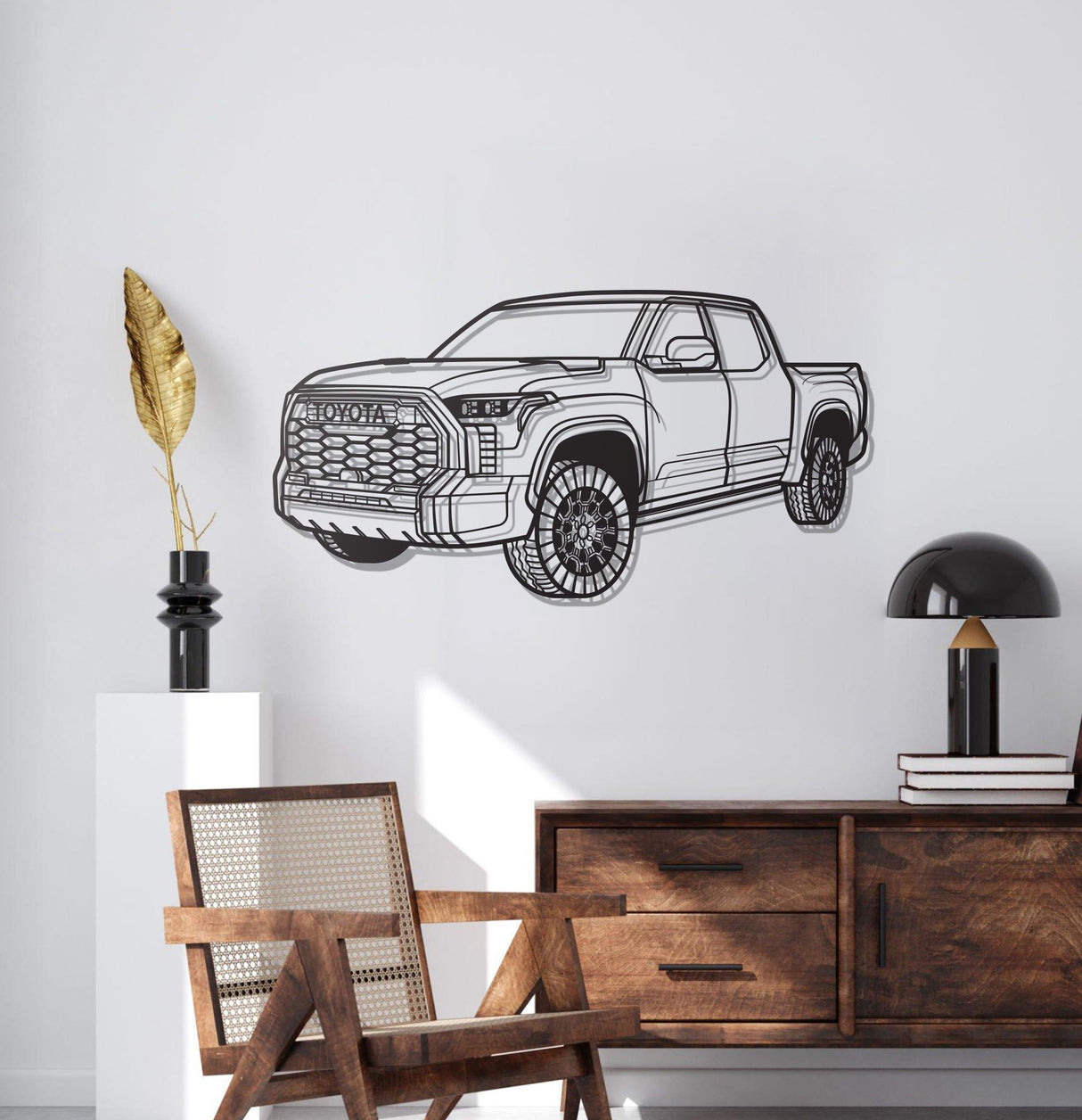 2022 Tundra Perspective Metal Car Wall Art - NC1123