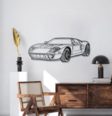 GT Perspective Metal Car Wall Art - NC1127