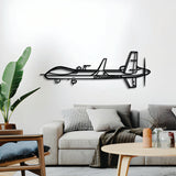 MQ-9B Reaper Metal Aircraft Wall Art - NCP0588