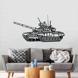 T-90 Metal Tank Wall Art - NCP0658