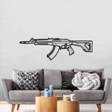 Vandal Metal Weapon Wall Art - NCP0681