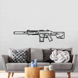 Phantom Metal Weapon Wall Art - NCP0682