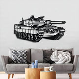 Leopard 2A5 Metal Tank Wall Art - NCP0638
