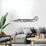 CF-104 Metal Aircraft Wall Art - NCP0316