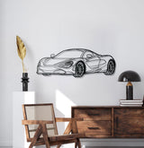 720S Perspective Metal Car Wall Art - NC1129