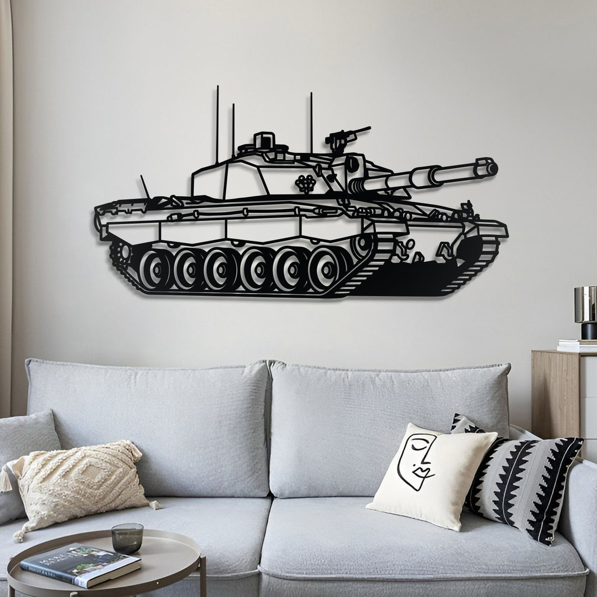 Challenger II Metal Tank Wall Art - NCP0642