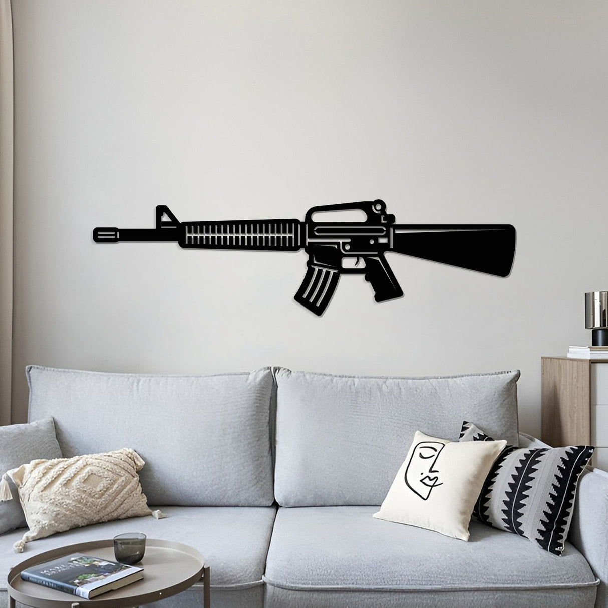 M4A1 Metal Weapon Wall Art - NCP0677