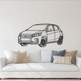 2020 Mirage Perspective Metal Car Wall Art - NC1221