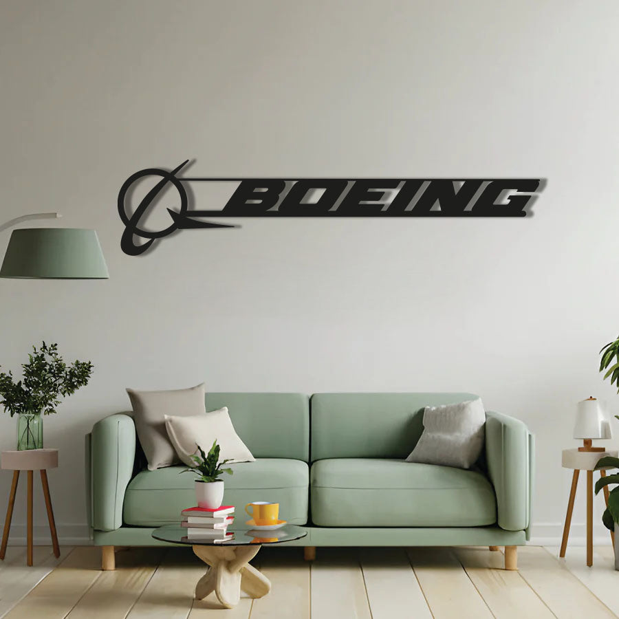 Metal Aircraft Emblem Wall Art - NCP0620