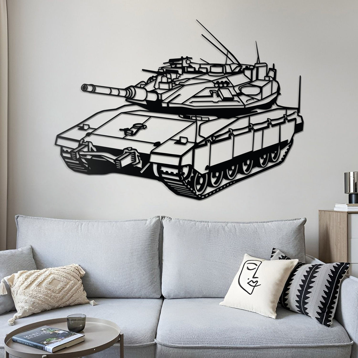 Merkava Metal Tank Wall Art - NCP0656
