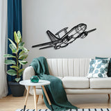 E-7A Wedgetail Angle Metal Aircraft Wall Art - NCP0554