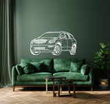 Enclave Perspective Metal Car Wall Art - NC1209