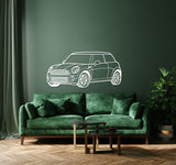 Cooper Perspective Metal Car Wall Art - NC1130