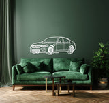 M5 CS Perspective Metal Car Wall Art - NC1216