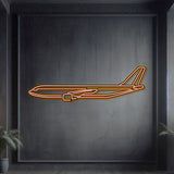 A300-600F Metal Neon Aircraft Wall Art - NCN0007