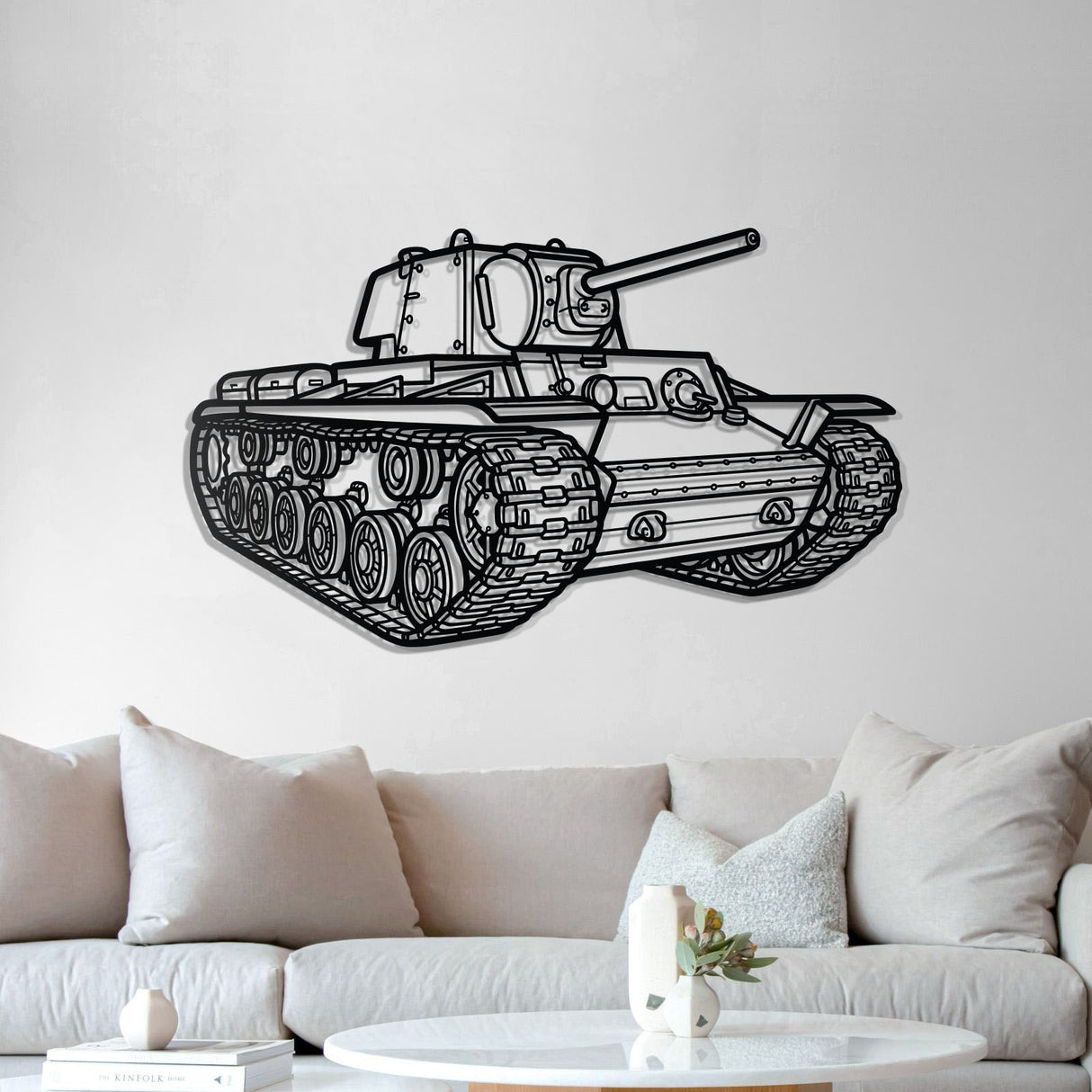 KV-1 Metal Tank Wall Art - NCP0632