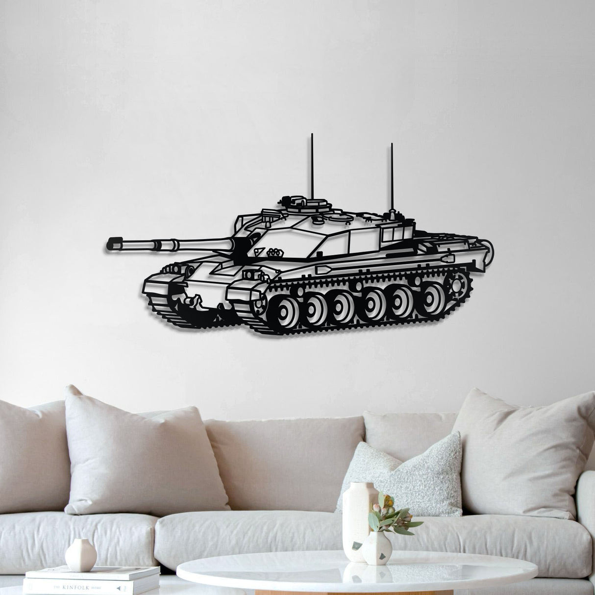 Challenger I Metal Tank Wall Art - NCP0641