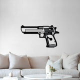 Desert Eagle Metal Weapon Wall Art - NCP0685
