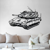 Merkava Metal Tank Wall Art - NCP0656