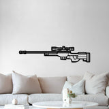 AWP Metal Weapon Wall Art - NCP0678