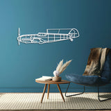 Bf 109E-3 Metal Aircraft Wall Art - NCP0523