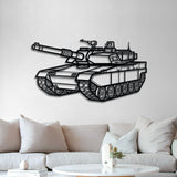 K2 Black Panther Metal Tank Wall Art - NCP0640