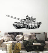 T-72 Metal Tank Wall Art - NCP0634