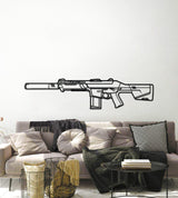 Phantom Metal Weapon Wall Art - NCP0682