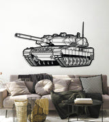 Leopard 2A7 Metal Tank Wall Art - NCP0628