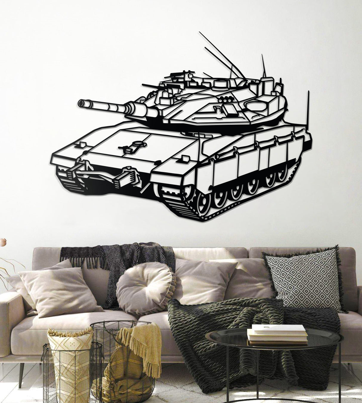 Merkava Metal Tank Wall Art - NCP0656